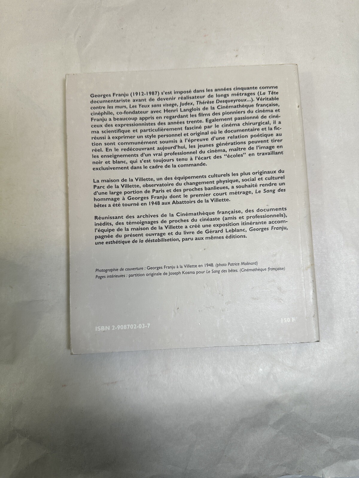 Georges Franju, Cinéaste -- 1992 - Image 4