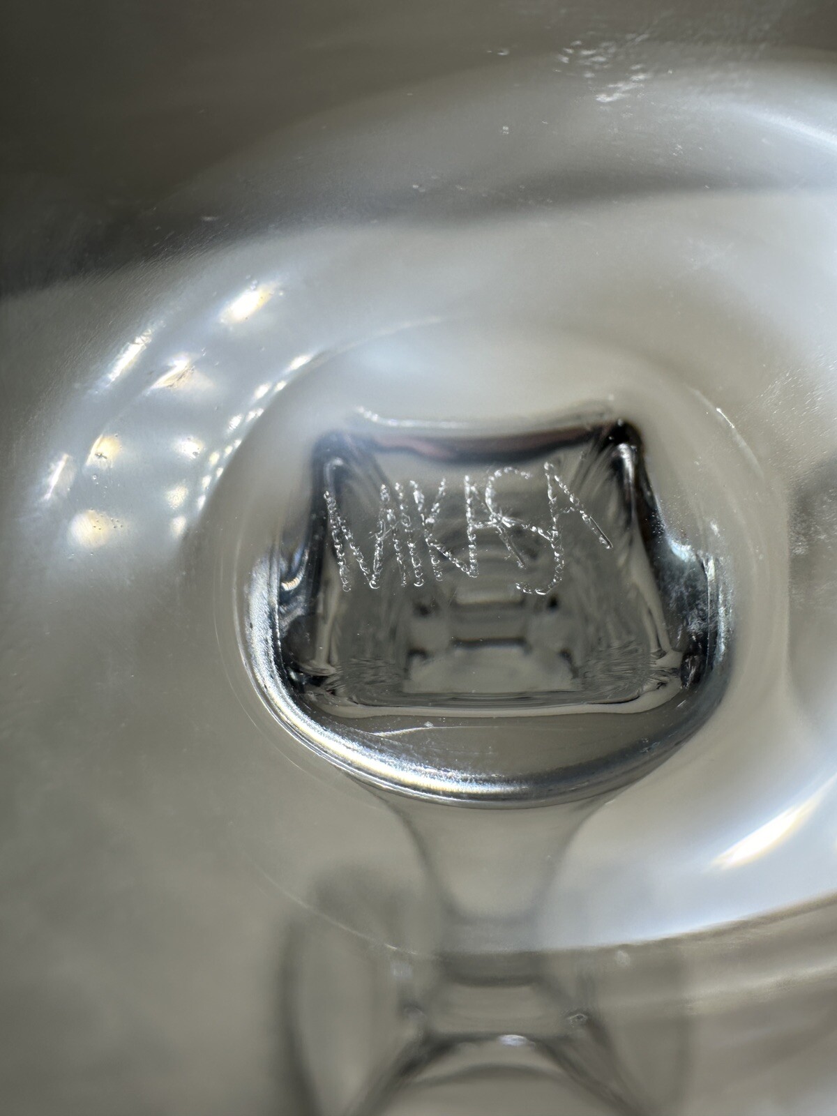 Set of Three (3) Water Goblet Panache Clear by MIKASA - 8 7/8" Tall - Image 1