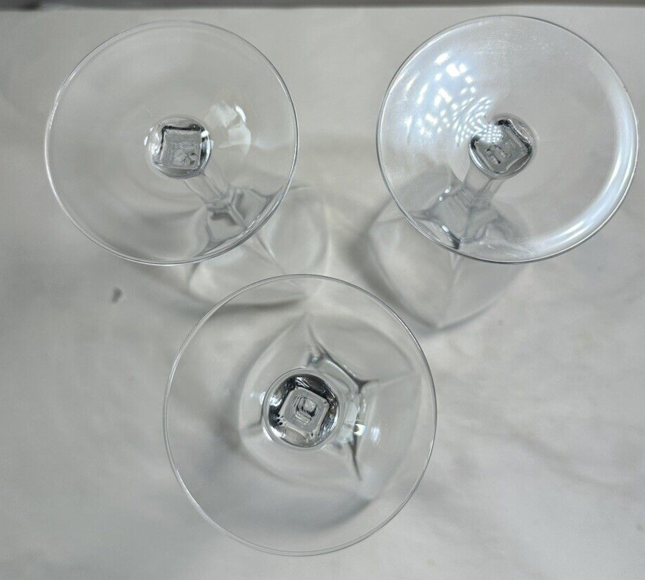 Set of Three (3) Water Goblet Panache Clear by MIKASA - 8 7/8" Tall - Image 5