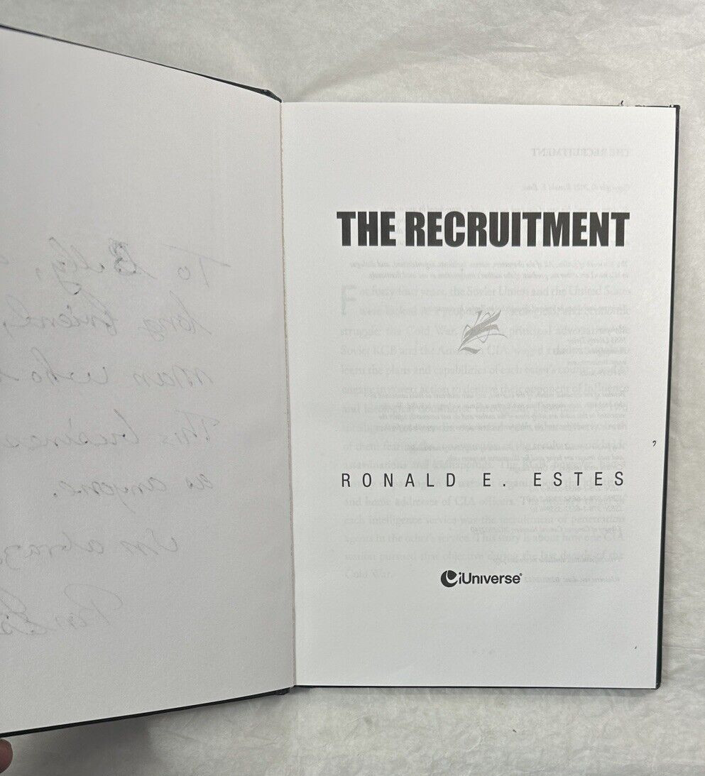 Recruitment - Ronald E. Estes - Signed by the Author - Image 1