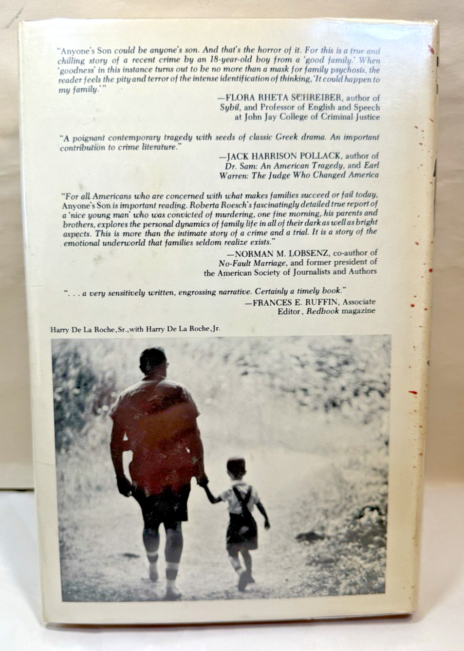 Anyone's Son : A True Story - HC/DJ - Roberta Roesch, Harry De La Roche - Image 9