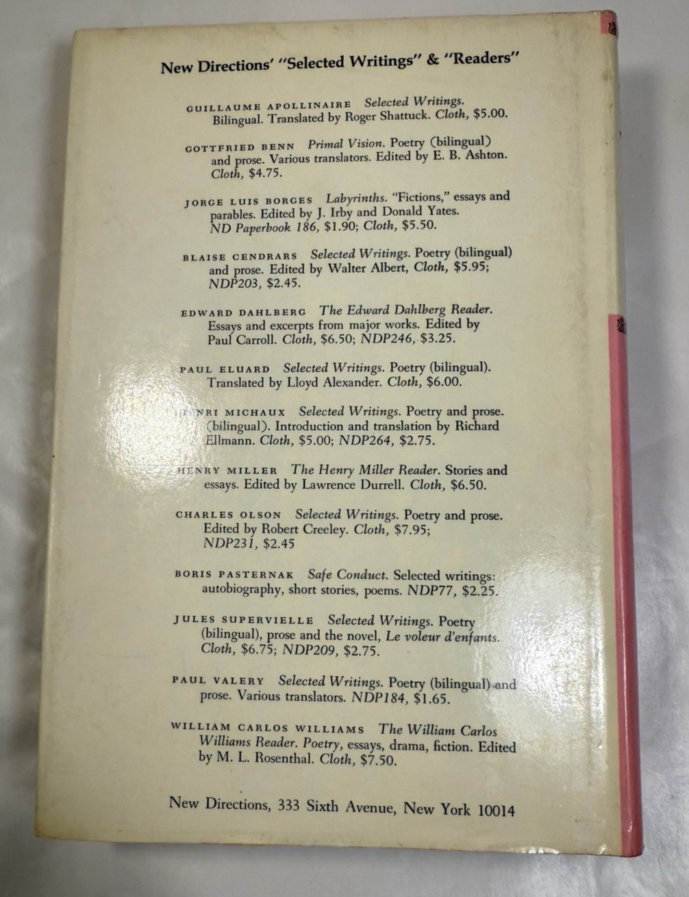 Five Novels 1961 RONALD FIRBANK New Directions HCDJ Valmouth Artificial Princess - Image 8