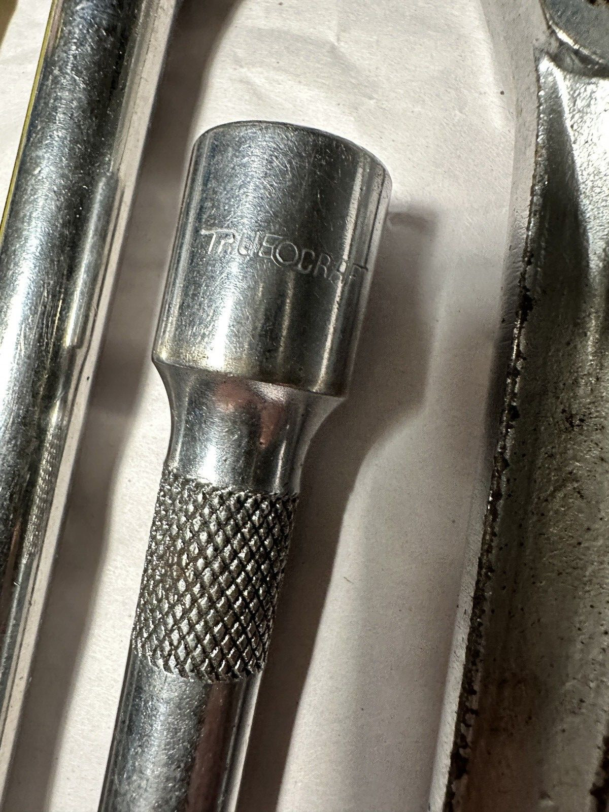 Vintage Craftsman USA V 44985 1/2 Inch Drive Ratchet and Extension Bars - Image 1