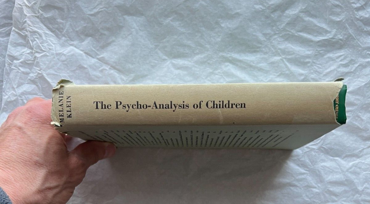 Melanie Klein: The Psycho-Analysis of Children - HC/DJ, 1954, Hogarth Press - Image 7