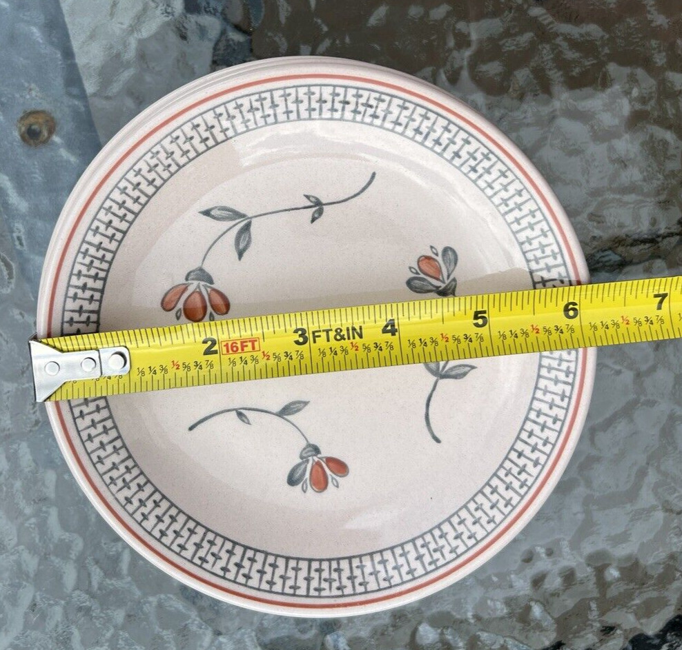 7 Johnson Brothers Zephyr Old Granite Ironstone Bread & Butter plates 6 1/4 " - Image 1