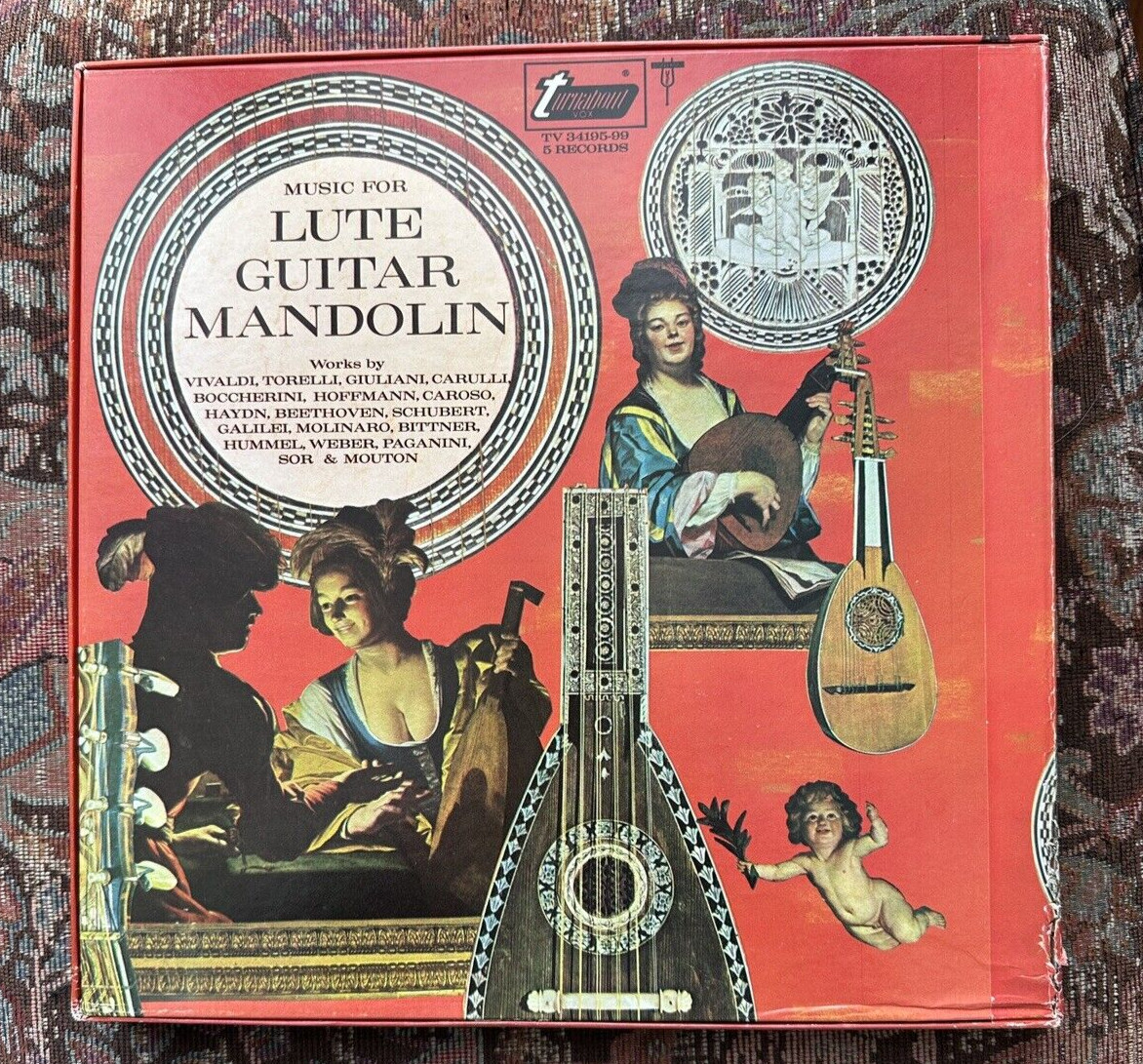 Music for Lute, Guitar, Mandolin - Turnabout TV 34195-99 - Image 4