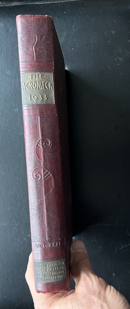 The Agromeck 1933 - Vol. 31 - NC State College Agriculture and Engineering - Image 6