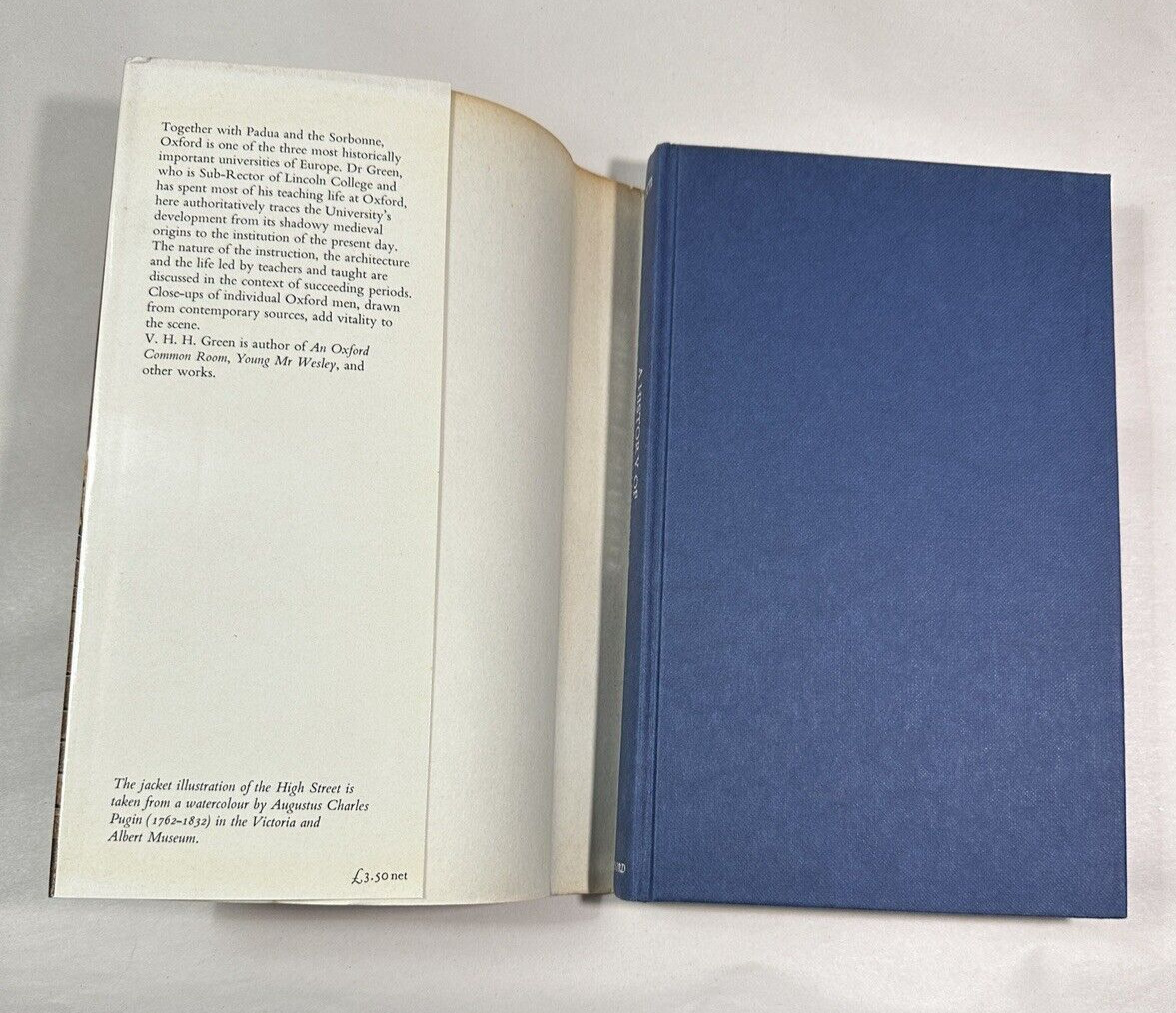 History of Oxford University by V. H. H. Green - HC DJ - Immaculate First Ed. - Image 1
