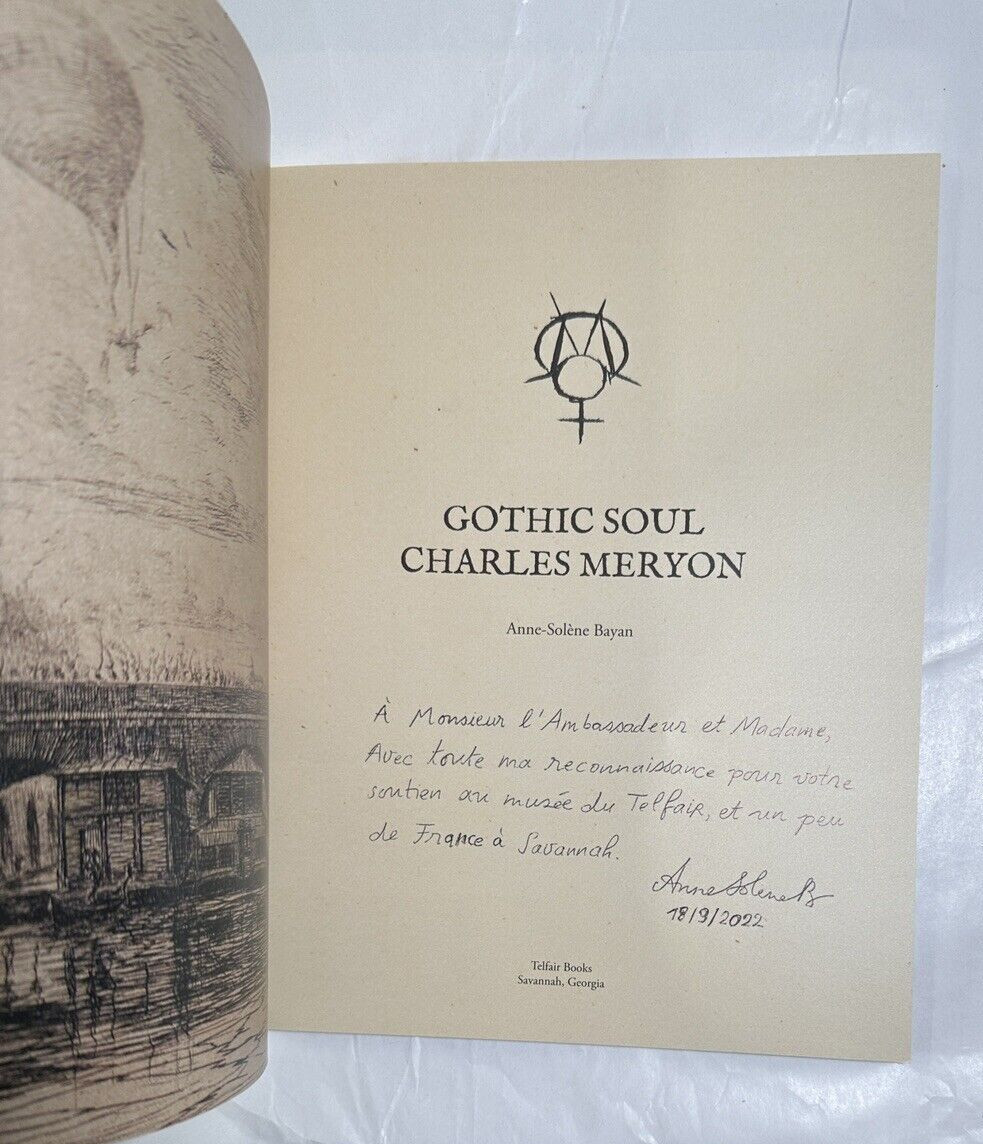 Gothic Soul - Charles Meryon -- Anne-Solène Bayan - Signed by the Author - Image 1