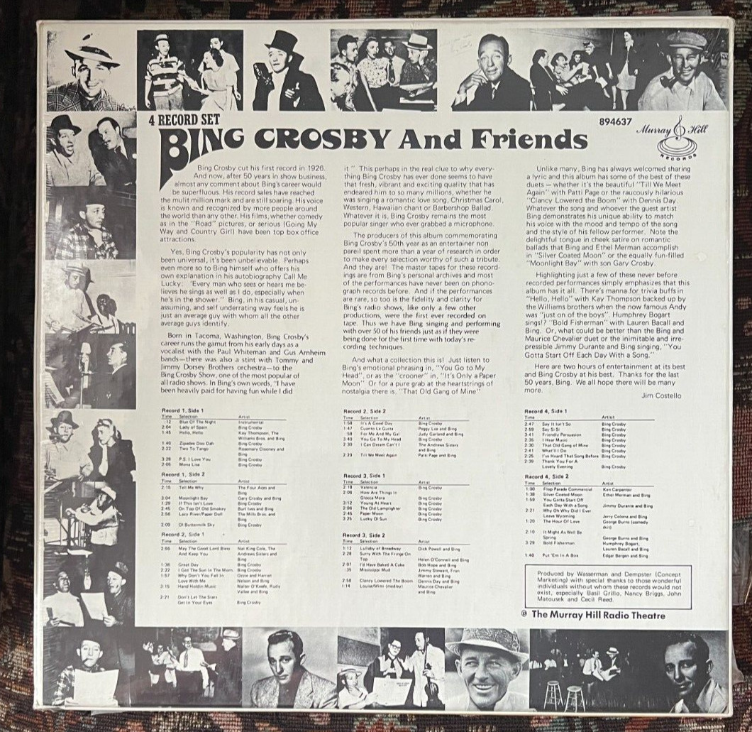 SEALED: BING CROSBY - AND HIS FRIENDS - Murray Hill Records 894637 - Image 1