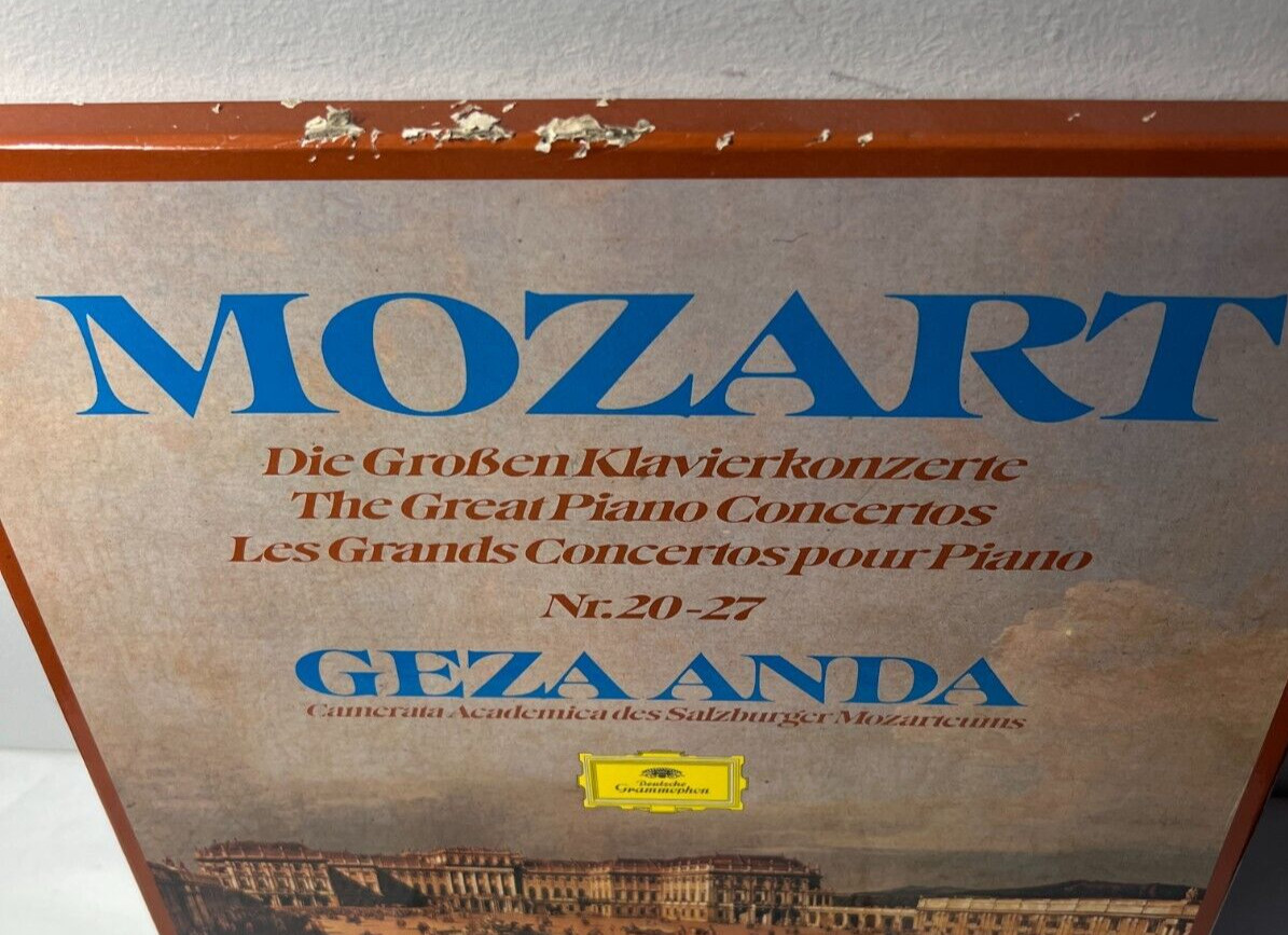 Mozart: The Great Piano Concertos Nr. 20-27 - Geza Anda DG 2740 138 - Image 2