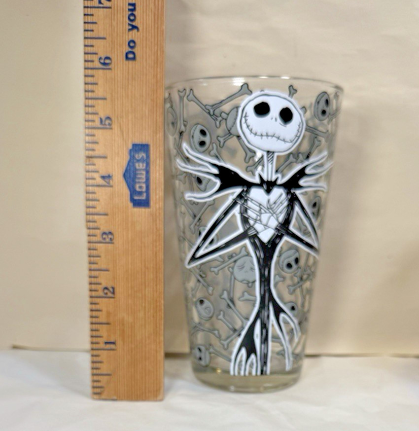 Set of 3 - Nightmare Before Christmas Drinking Glasses - Tim Burton - 16 oz. - Image 3