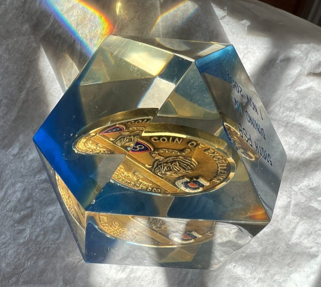 516th Personnel Services Tiger Battalion - Korea - Coin of Excellence - Encased - Image 10