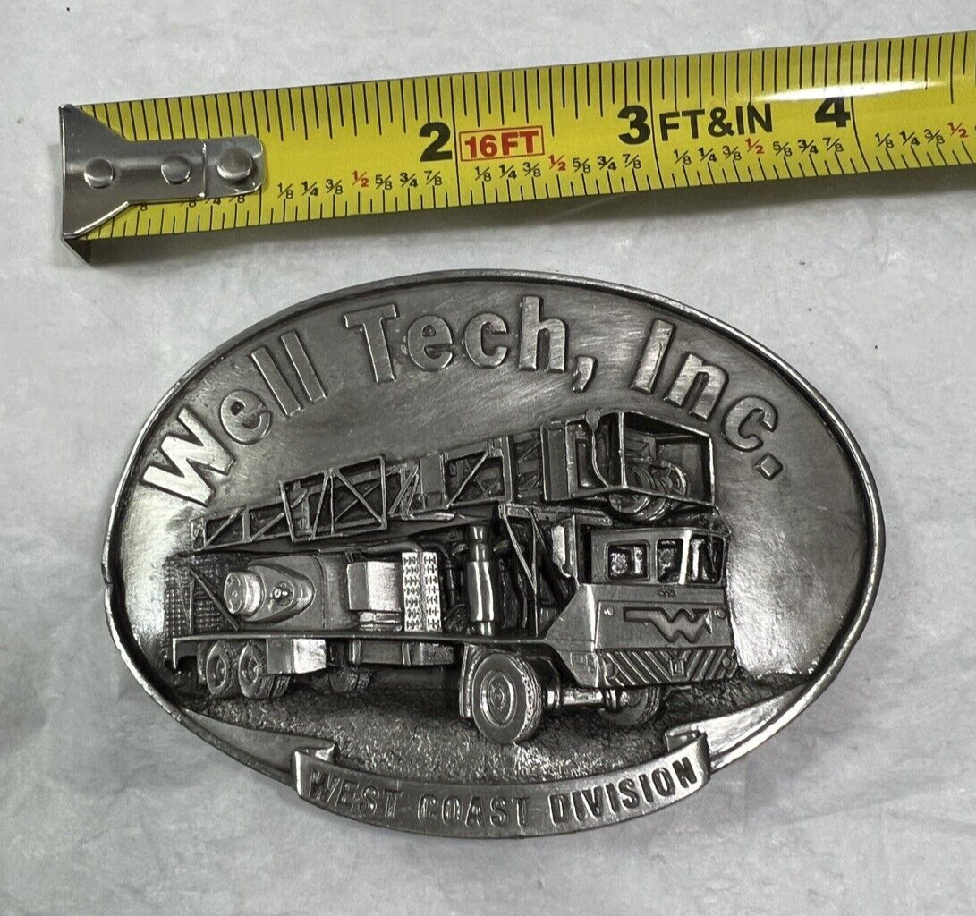 Well Tech  Inc - West Coast Division - Belt Buckle - Image 1