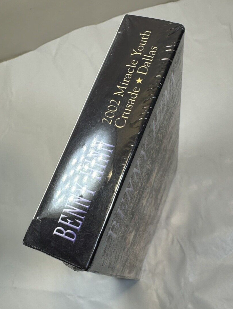 Benny Hinn 2002 Miracle Youth Crusade - Dallas - SEALED VHS TAPE - Image 2