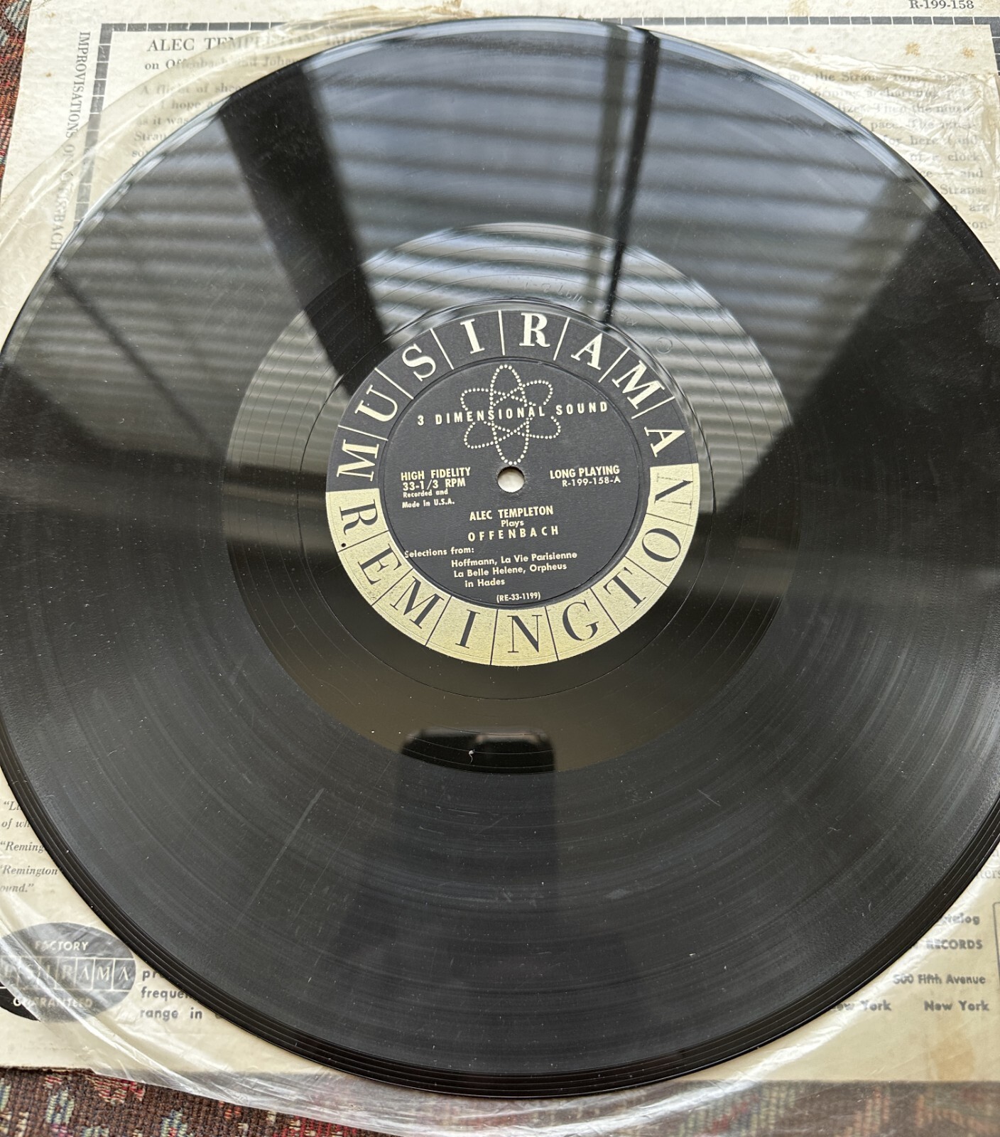 Alec Templeton Plays Improvisations On Strauss and Offenbach - R-199-158 - Image 3