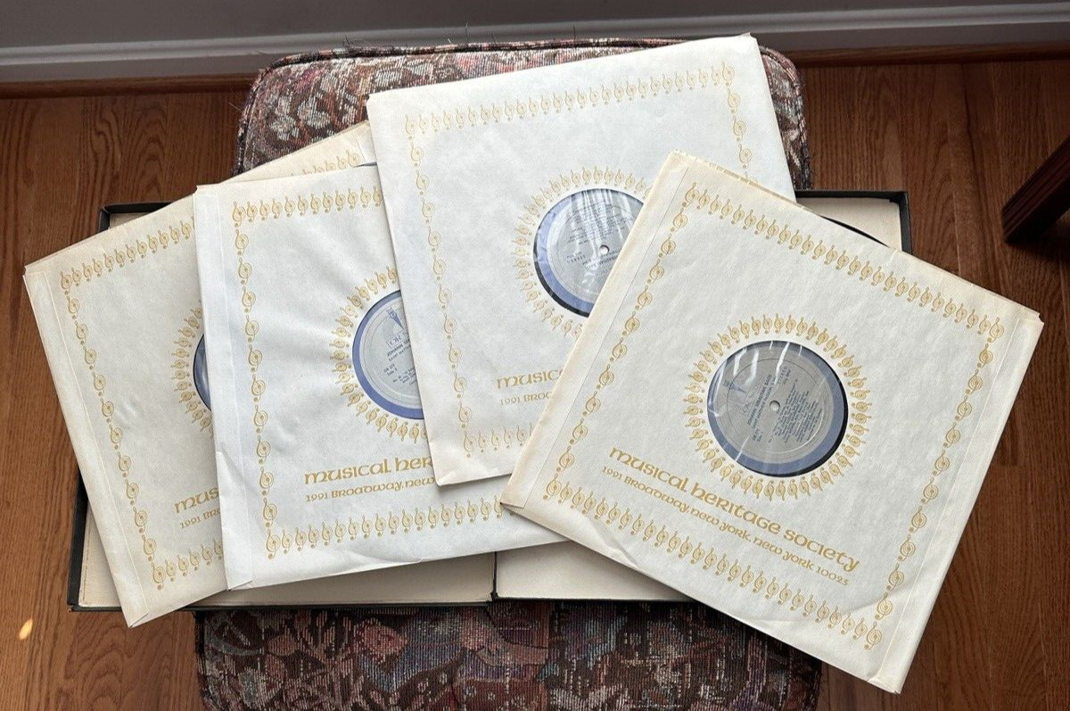 JS Bach:  The Passion According To Saint Matthew (4xLP) - MHS OR 275-278 - Image 1