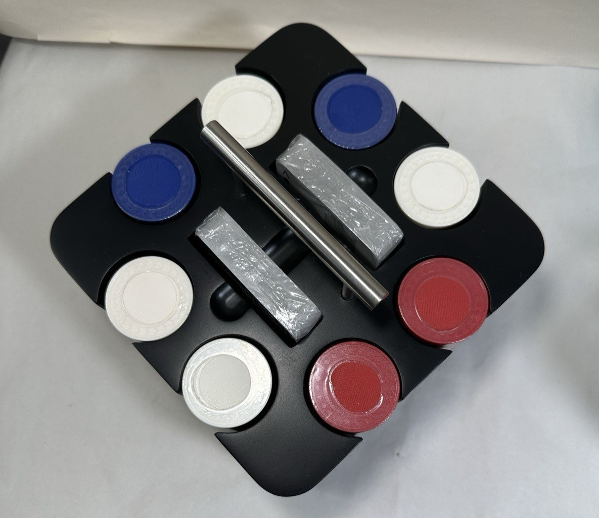 Monte Carlo Poker Set Chip - Umbra Crate & Barrel - Brand New, Unused - Image 9