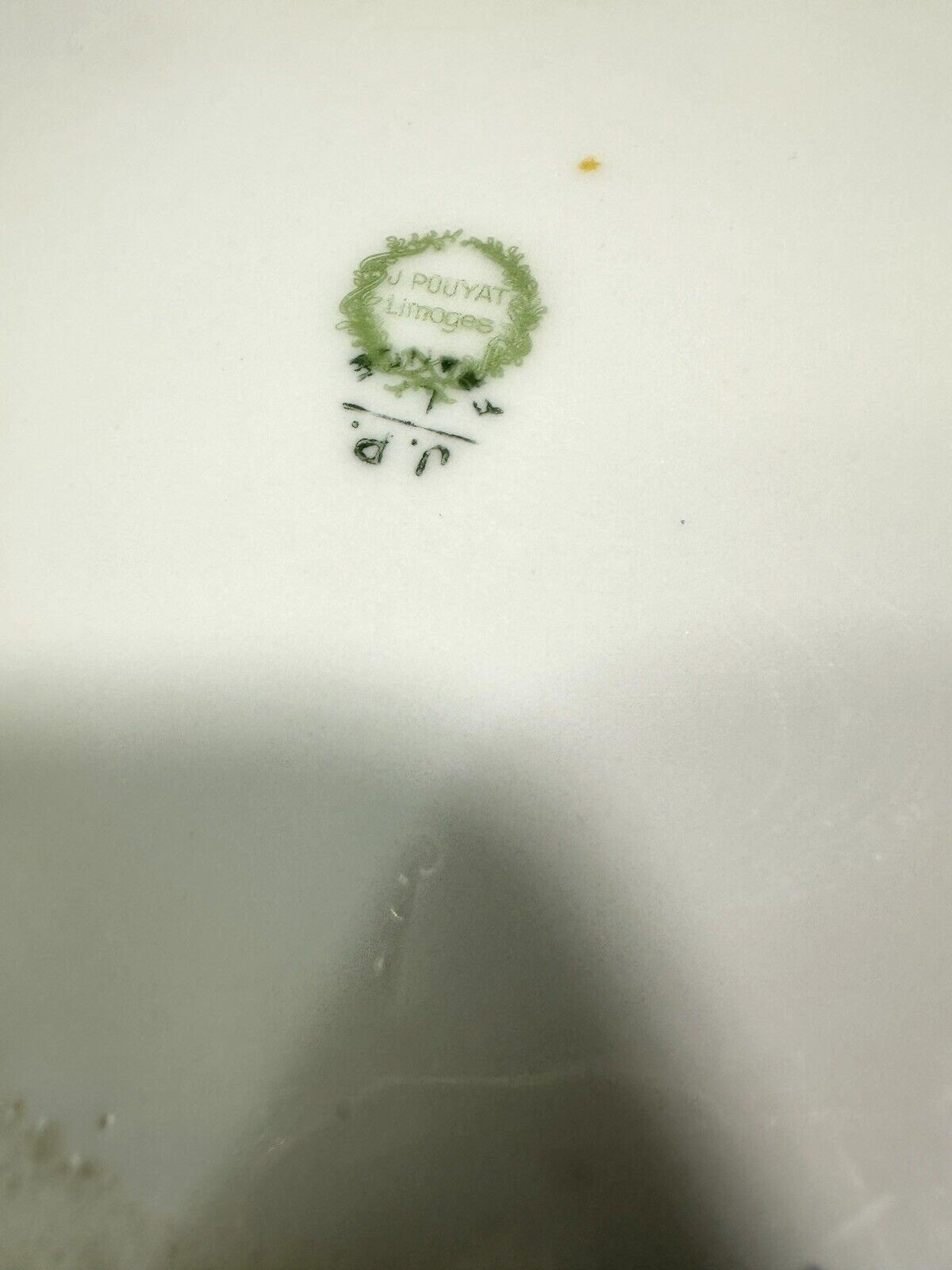 Jean Pouyat J.P.L Limoges Hand Painted Covered Vegetable Dish - Circa 1895 - Image 7