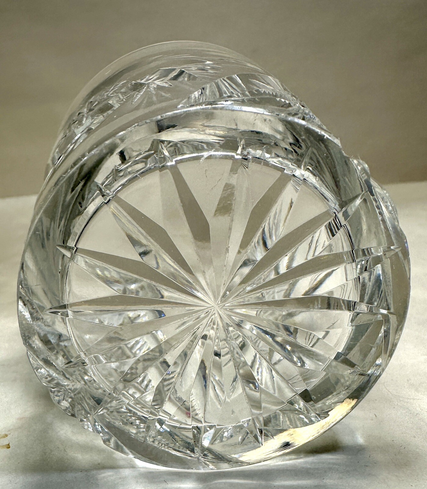 One Tumbler 3-3/4" American Brilliant Period Cut Glass - Image 3