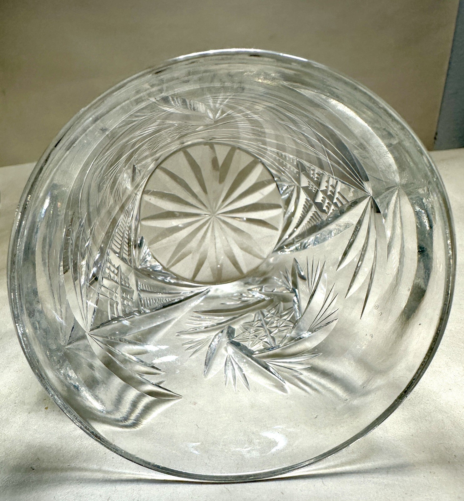 One Tumbler 3-3/4" American Brilliant Period Cut Glass - Image 4