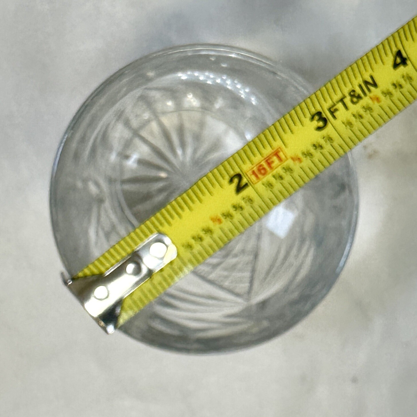 One Tumbler 3-3/4" American Brilliant Period Cut Glass - Image 6