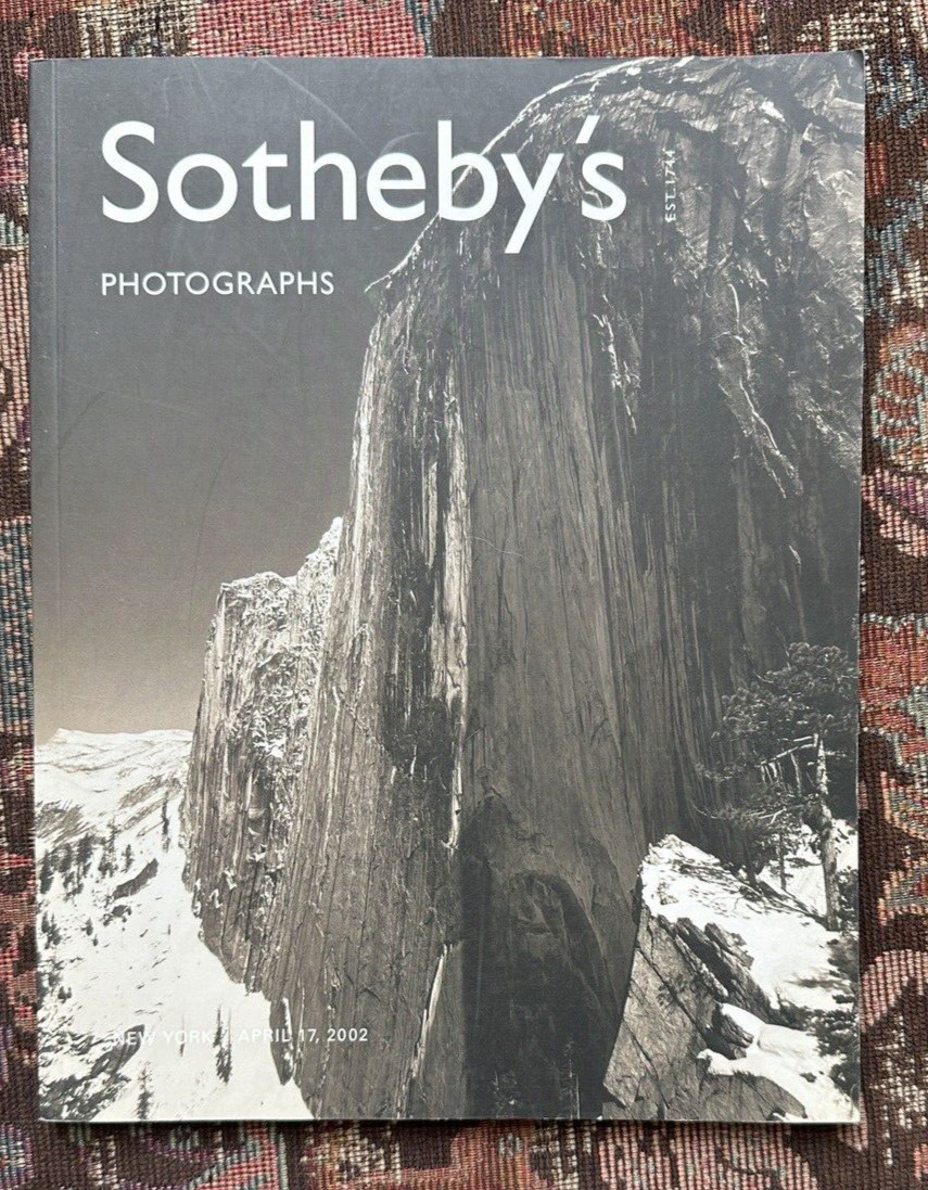 Sotheby's Photographs - April 17, 2002 - No. 7777