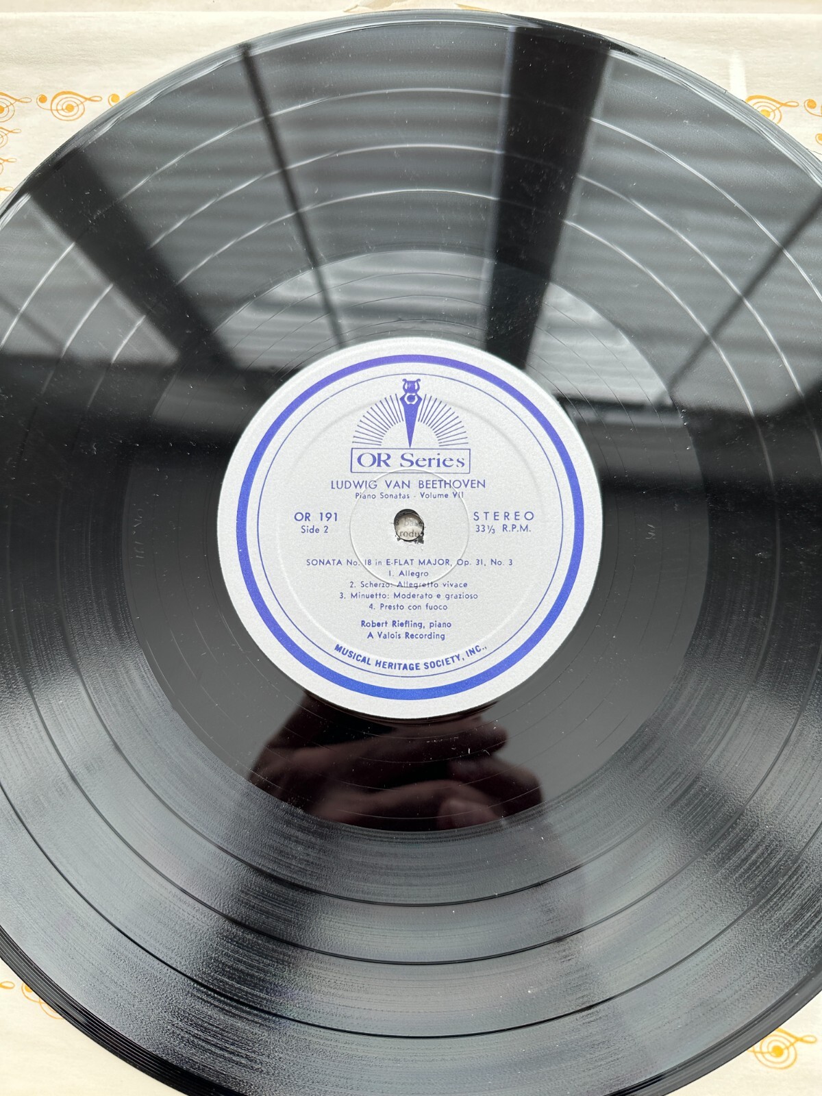 Robert Riefling - Beethoven Piano Sonatas Nos. 15 and 18 - OR 191 - MHS - Image 5