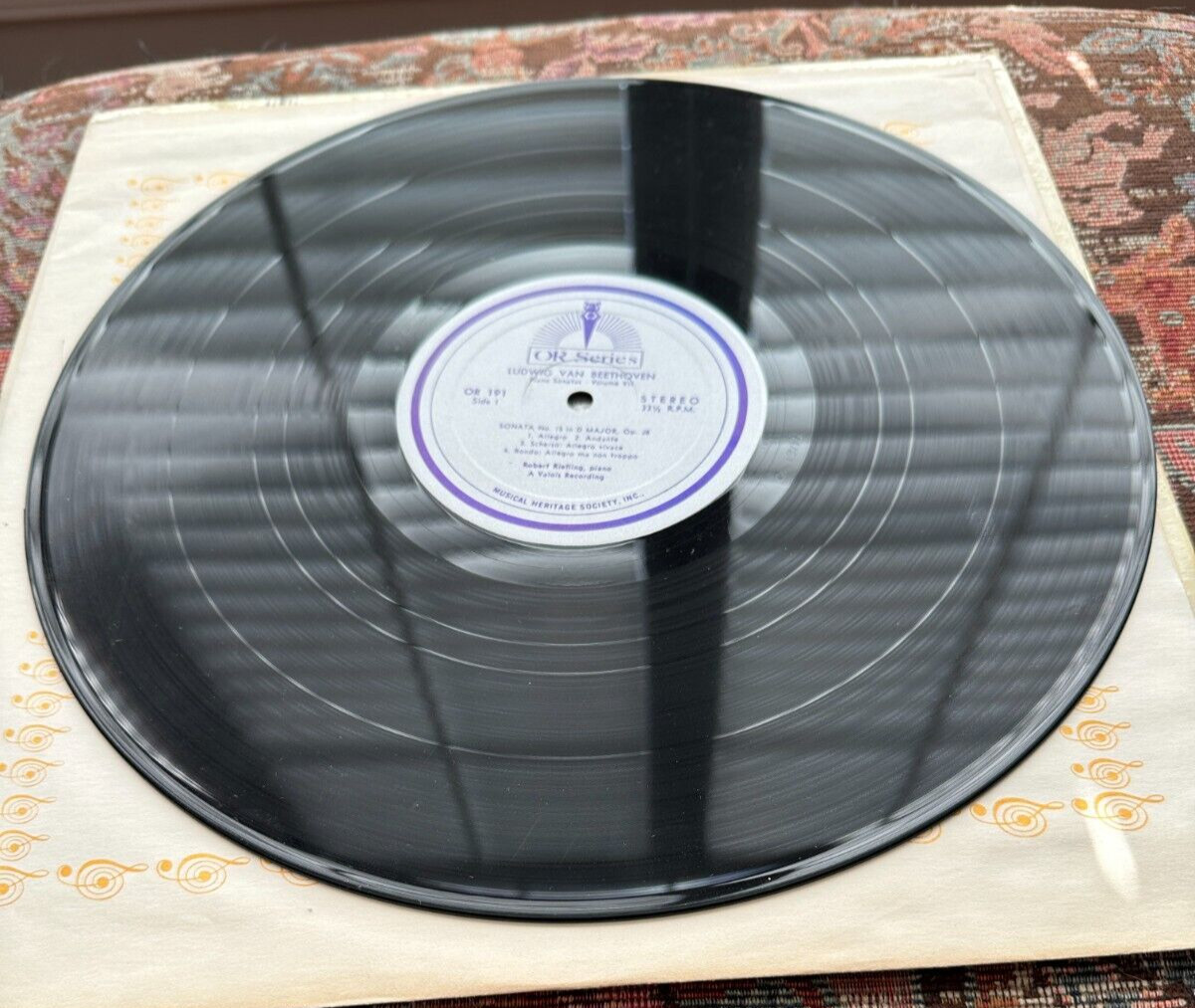 Robert Riefling - Beethoven Piano Sonatas Nos. 15 and 18 - OR 191 - MHS