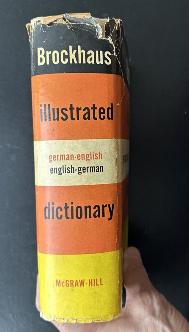 Vintage 1965 Brockhaus Illustrated German-English / English German Dictionary - Image 6