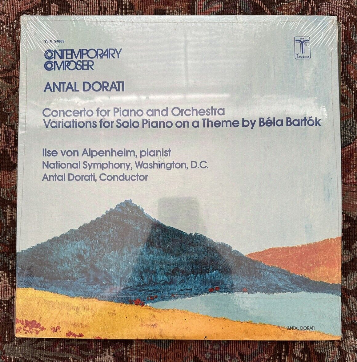Antal Dorati Ilse von Alpenheim Concerto For Piano And Orchestra TV-S 34669 