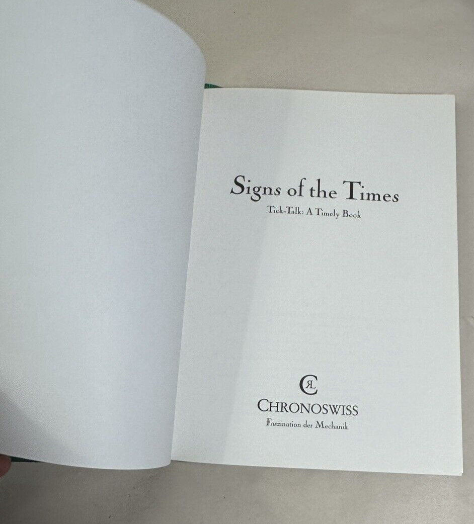 Signs of the Times Tick Talk: A Timely Book - Image 3