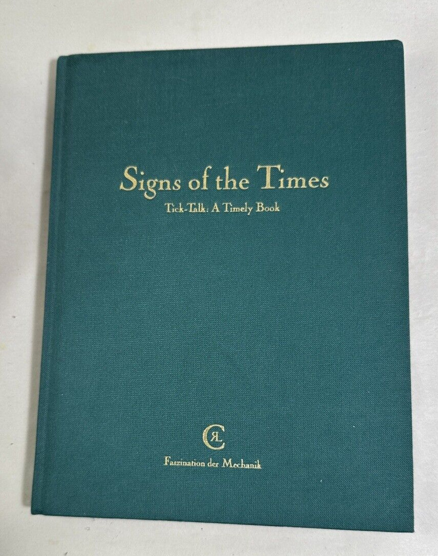Signs of the Times Tick Talk: A Timely Book