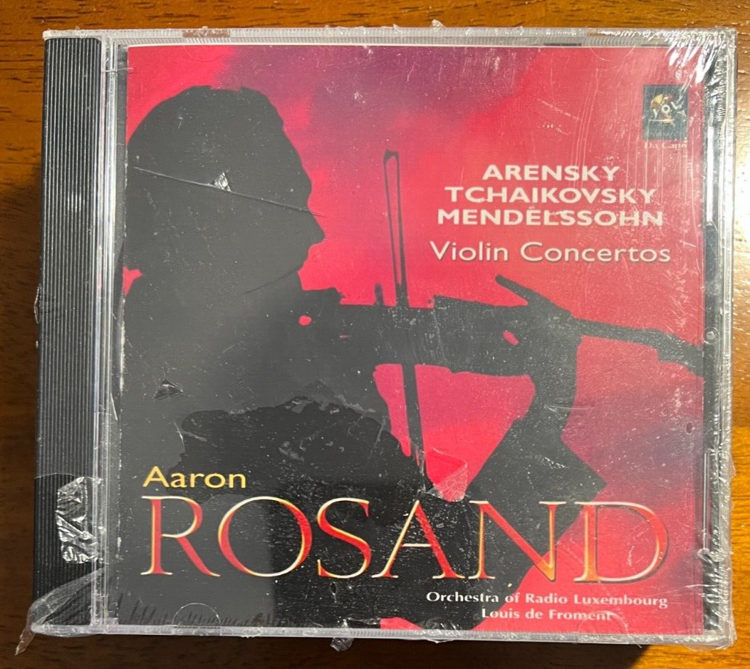 SEALED: Aaron Rosand - Arensky, Tchaikovsky, Mendelssohn Violin Concertos