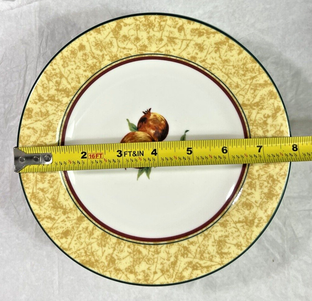 Set of Seven (7) Royal Doulton Augustine Fine China Salad Plates 7-7/8" - UK - Image 3