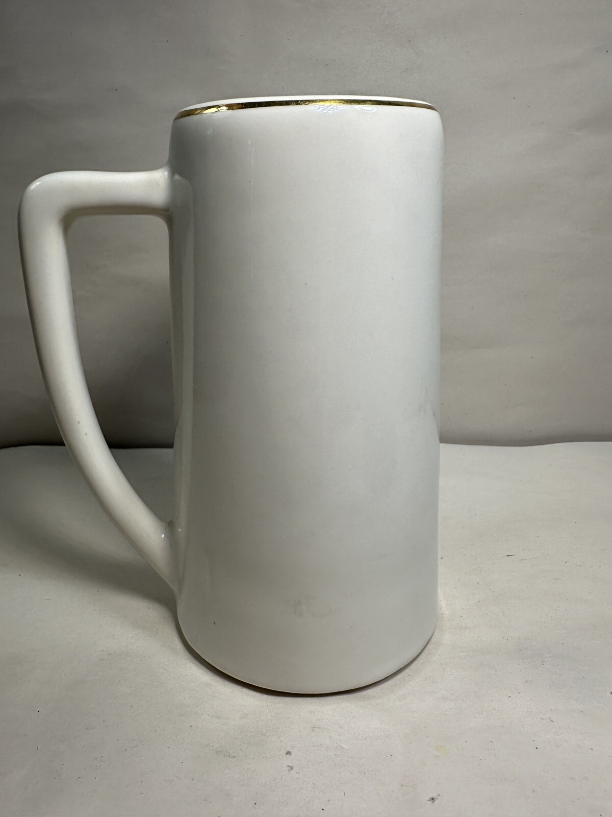 Vintage Ceramic Honeywell D Handle Mug / Beer Stein - Gold Logo - Image 4