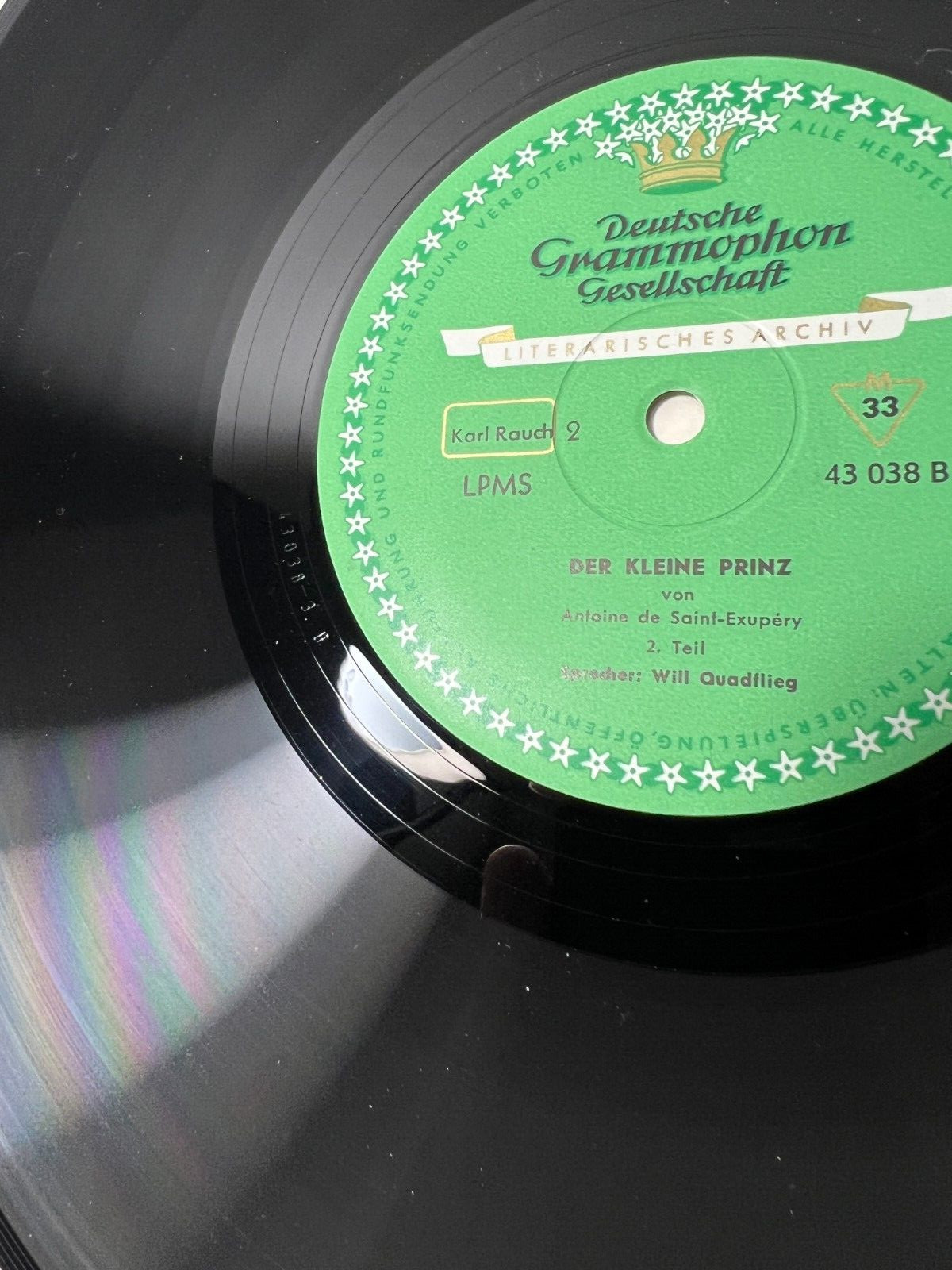 Antoine de Saint-Exupéry Gesprochen Von Will Quadflieg ‎– The Little Prince - Image 4