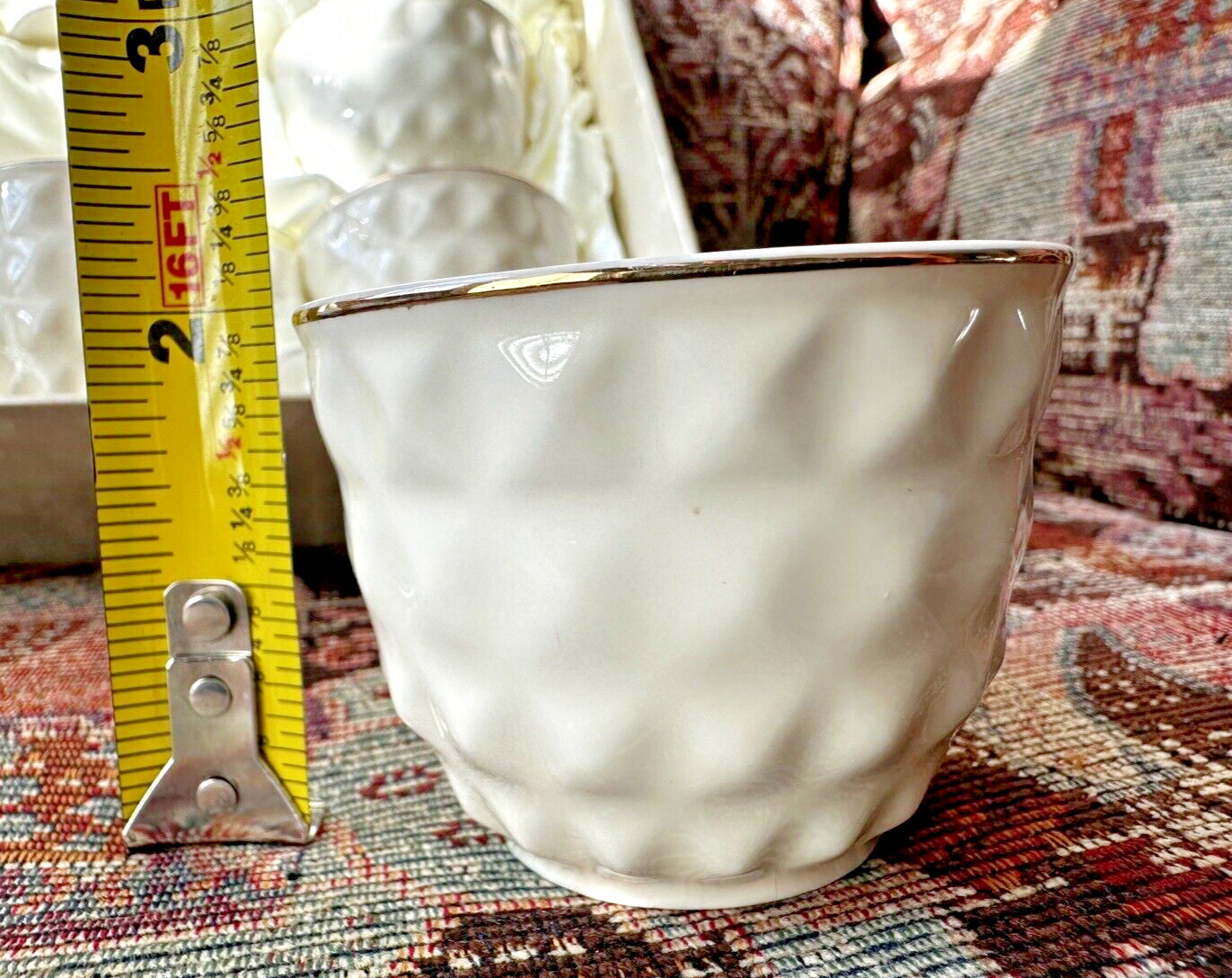 Set of 12 Cappuccino / Espresso Cups - 2" tall - Made for Export to MidEast - Image 2