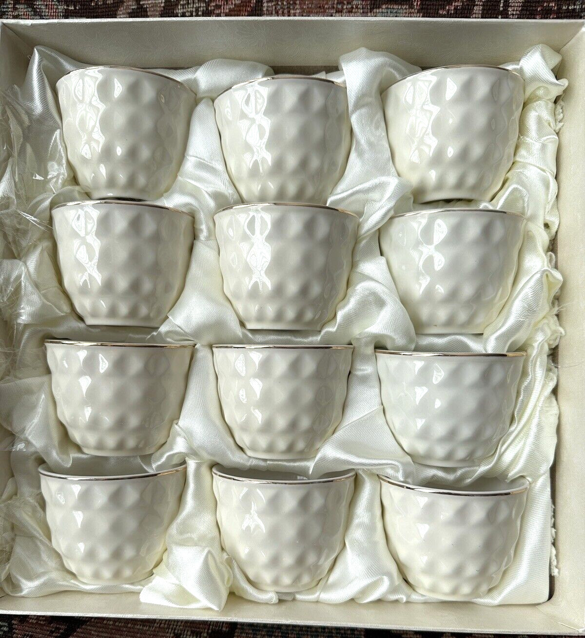 Set of 12 Cappuccino / Espresso Cups - 2" tall - Made for Export to MidEast - Image 8