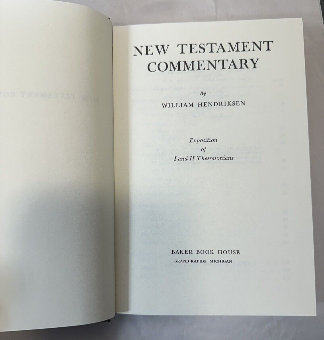 Thessalonians, Timothy and Titus - New Testament Commentary - Hendrickson 1990 - Image 2