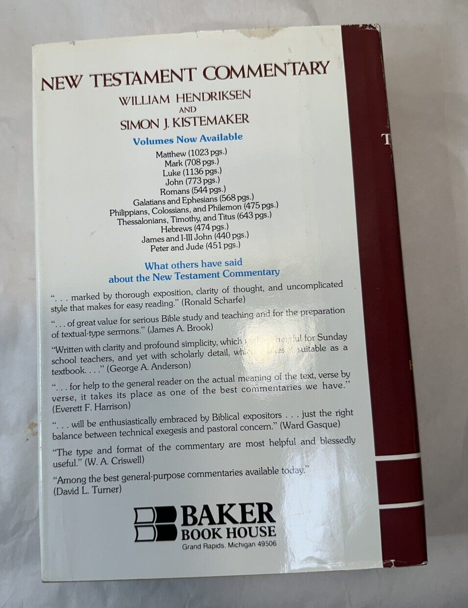 Thessalonians, Timothy and Titus - New Testament Commentary - Hendrickson 1990 - Image 8
