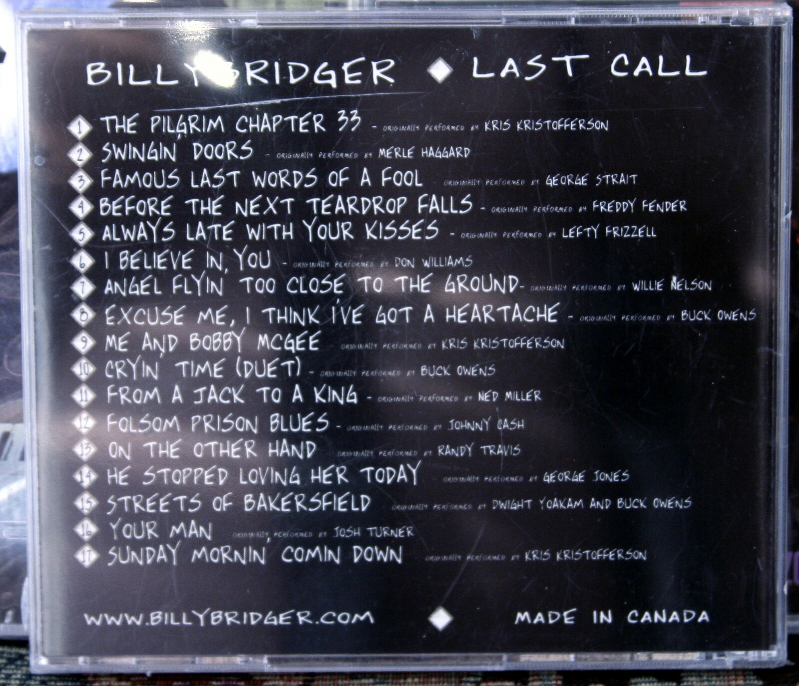 SEALED: Billy Bridger - Last Call - Image 1