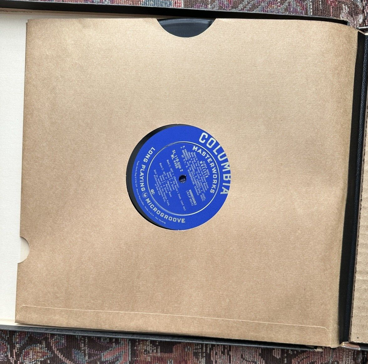 Alban Berg Wozzeck - Mitropoulos New York Philharmonic SL-118 Blue Label 1951 - Image 16
