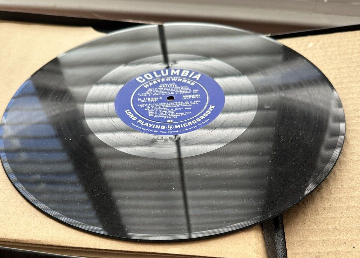 Alban Berg Wozzeck - Mitropoulos New York Philharmonic SL-118 Blue Label 1951 - Image 7