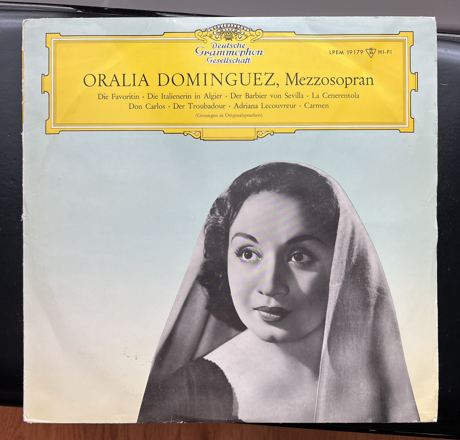 Oralia Dominguez, Mezzosopran - DG LPEM 19179 - Image 1