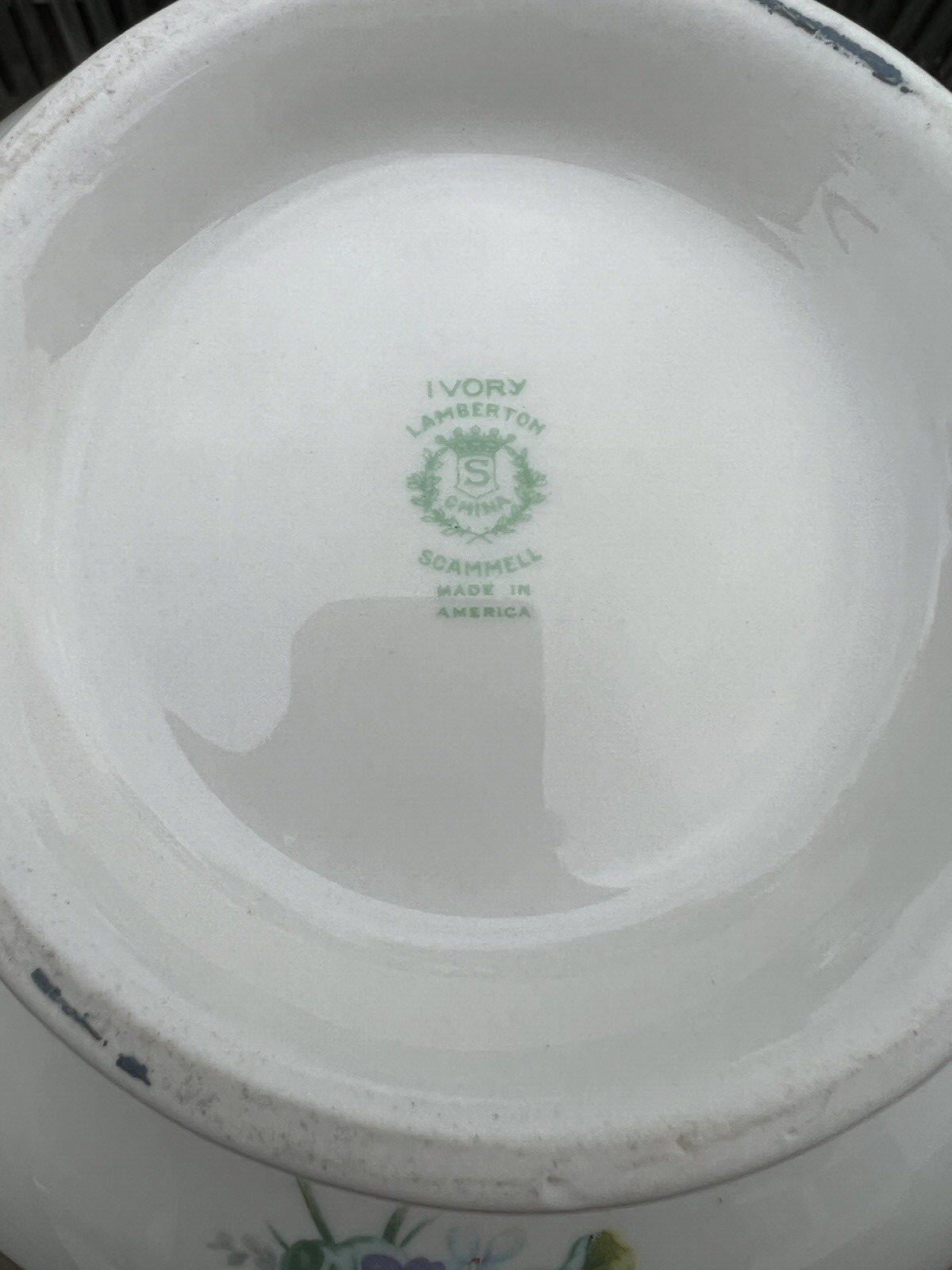 Lamberton Ivory China "Scammell" Covered Vegetable Bowl with Handles - Image 4