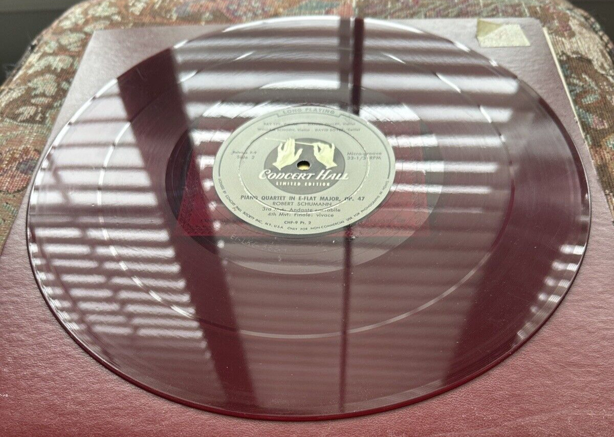 Robert Schumann - Piano Quartet Op. 47 - Concert Hall Limited Recordings - Image 3