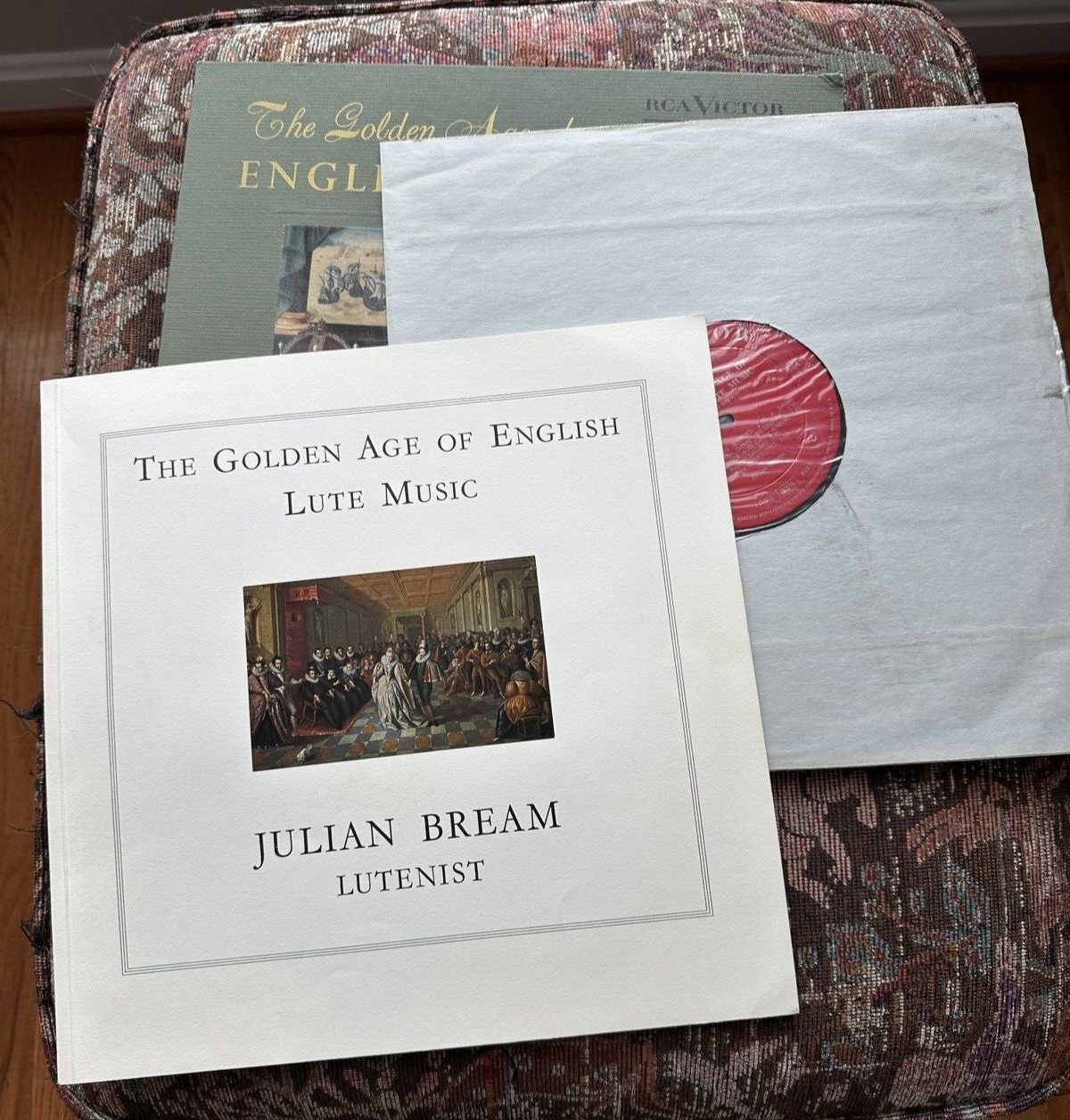 Julian Bream: The Golden Age Of English Lute Music - RCA LD-2560 - Image 2