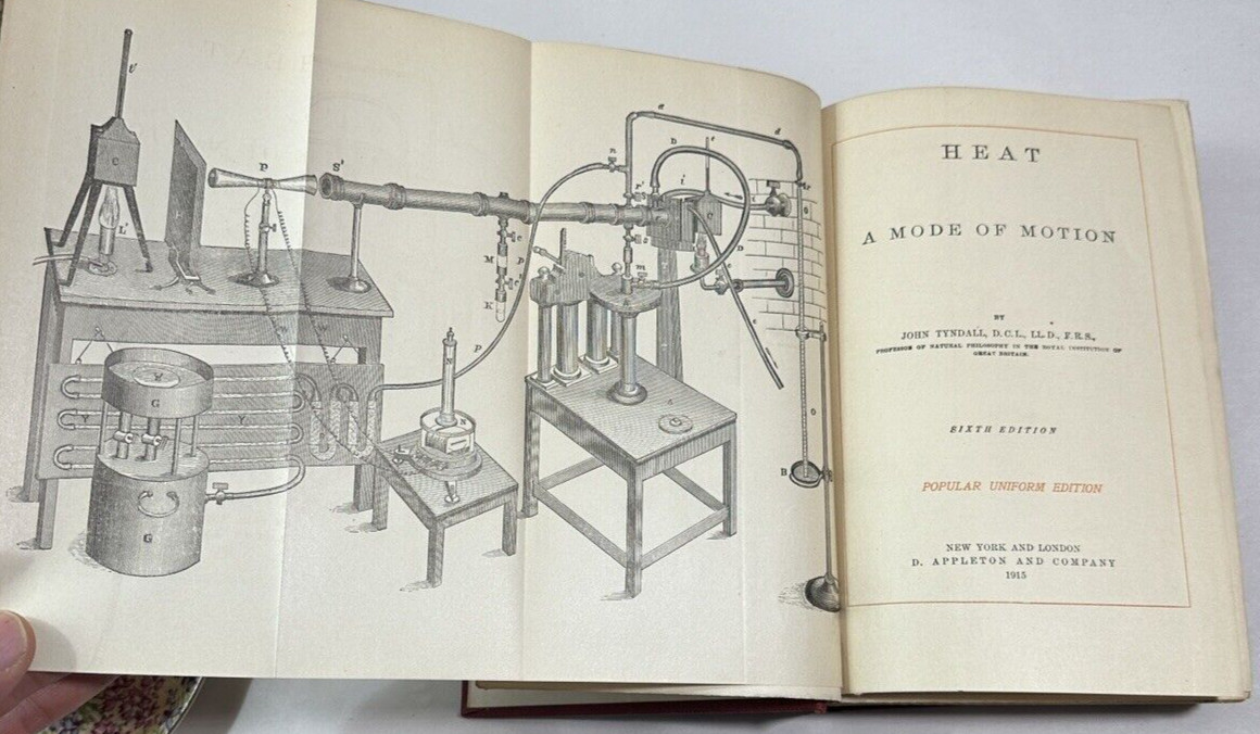 John Tynadall / Heat A Mode Of Motion - 1915