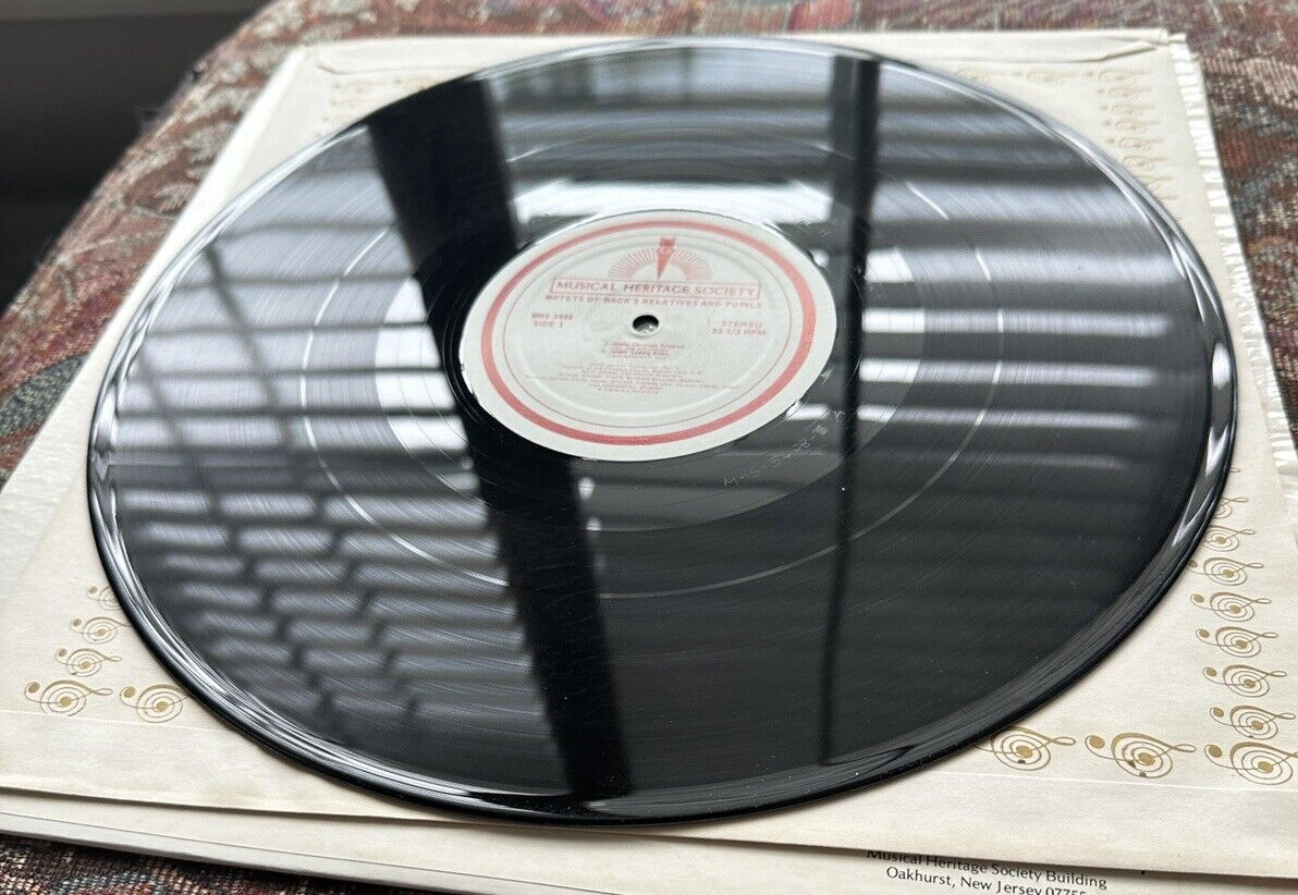 Motet's of Bach's Relatives and Pupils - MHS 3488